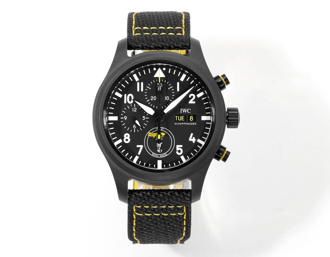 IWC Pilot Series IW389107 Men’s Automatic Chronograph Watch Equipped with top-level 7750 movement Diameter 44.5mm