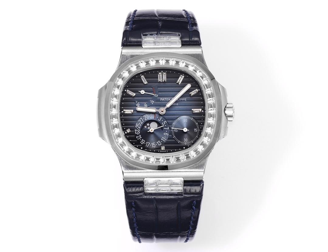 Patek Philippe Sport Elegance Series 5712 Nautilus Men’s Automatic Mechanical Watch Equipped with Replica Cal.240 PS Movement Diameter 40mm