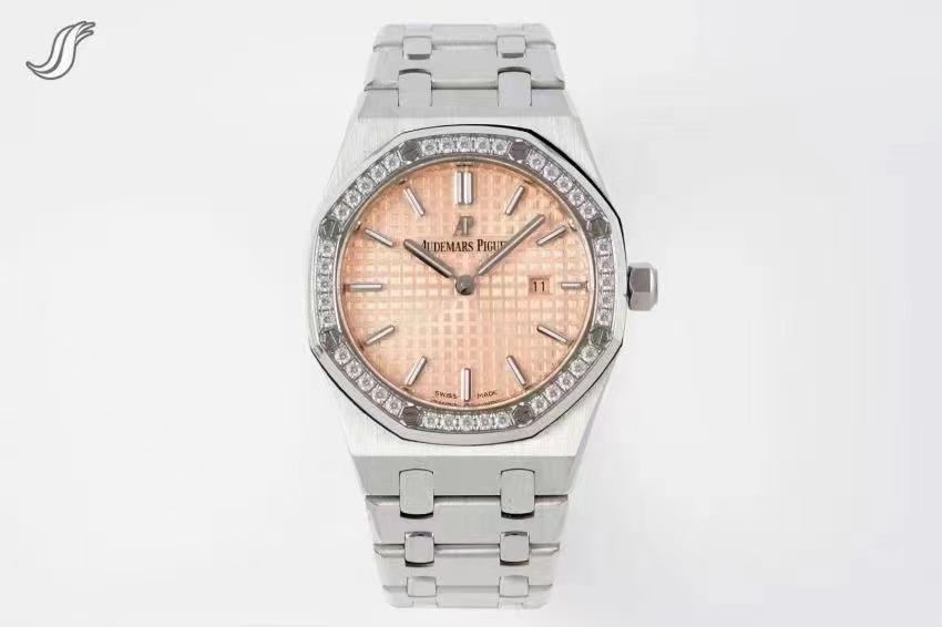 Audemars Piguet Royal Oak Series 77351OR.ZZ.1261OR.01 Women’s Automatic Mechanical Watch Equipped with Replica Genuine Calibre 5800 Movement Diameter 34mm