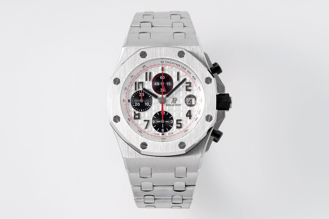 Audemars Piguet Royal Oak Offshore Series 26470OR.OO.1000OR.01 Men’s Fully Automatic Mechanical Chronograph Watch Equipped with Synchronized Genuine Cal.3126 Movement Diameter 42mm