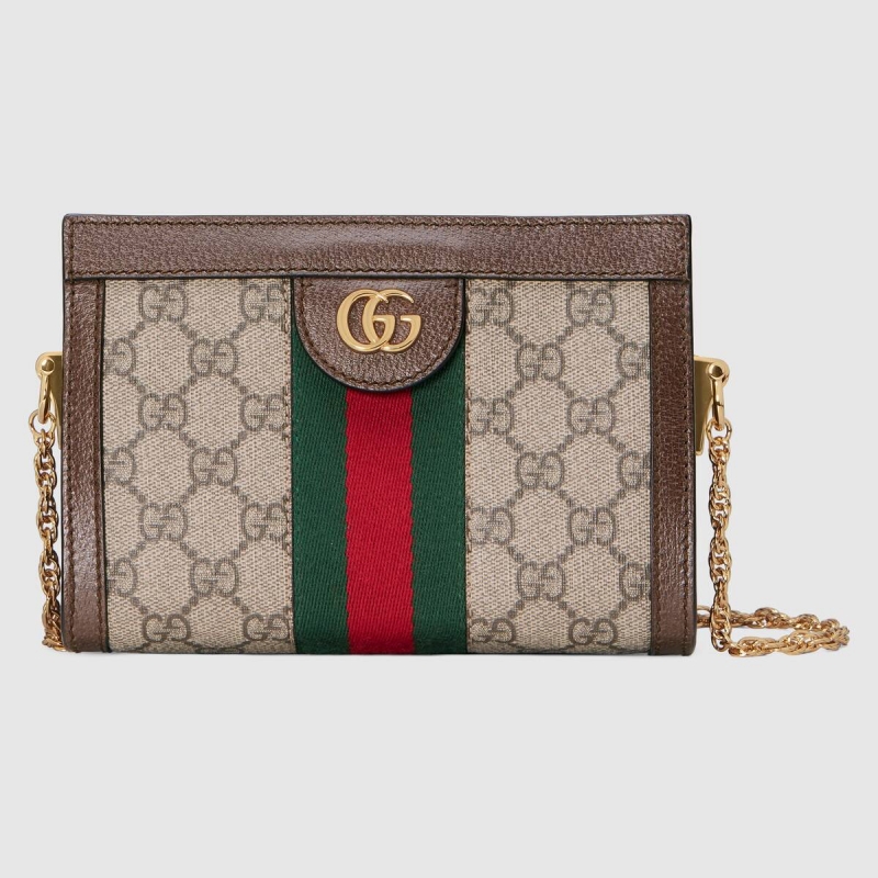 602676 Gucci Ophidia Mini Shoulder Bag Gucci Women’s Shoulder Bag Ebony