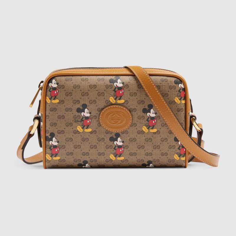 602536 Gucci2020 New Disney x Gucci Mickey Series Shoulder Bag